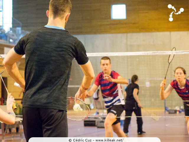 27e Tournoi International de Badminton d'Annecy - les sam. 20, dim. 21 et lun. 22 avril 2019, salle Chatenoud, gymnases des Balmettes et Berthollet, Annecy. – « 27e Tournoi International de Badminton d'Annecy » – Tournoi International de l'ABC74, 3 tableaux sur 3 gymnases pendant 3 jours. –