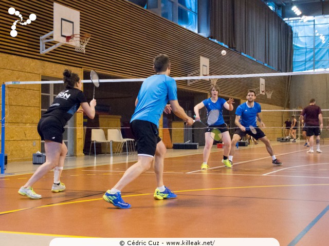 27e Tournoi International de Badminton d'Annecy - les sam. 20, dim. 21 et lun. 22 avril 2019, salle Chatenoud, gymnases des Balmettes et Berthollet, Annecy. — « 27e Tournoi International de Badminton d'Annecy » — Tournoi International de l'ABC74, 3 tableaux sur 3 gymnases pendant 3 jours. —