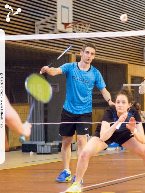 27e Tournoi International de Badminton d'Annecy - les sam. 20, dim. 21 et lun. 22 avril 2019, salle Chatenoud, gymnases des Balmettes et Berthollet, Annecy. — « 27e Tournoi International de Badminton d'Annecy » — Tournoi International de l'ABC74, 3 tableaux sur 3 gymnases pendant 3 jours. —