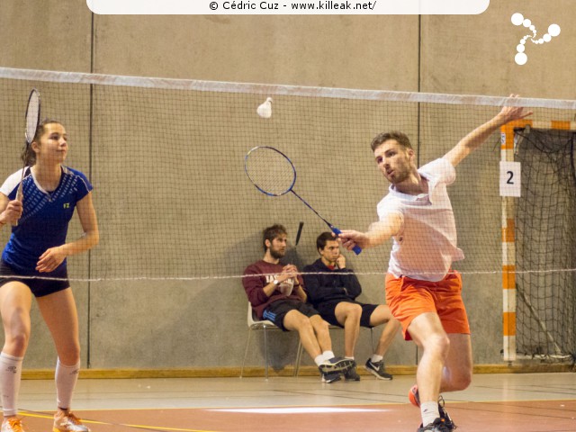 27e Tournoi International de Badminton d'Annecy - les sam. 20, dim. 21 et lun. 22 avril 2019, salle Chatenoud, gymnases des Balmettes et Berthollet, Annecy. – « 27e Tournoi International de Badminton d'Annecy » – Tournoi International de l'ABC74, 3 tableaux sur 3 gymnases pendant 3 jours. –