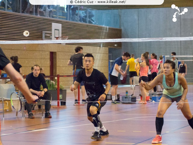 27e Tournoi International de Badminton d'Annecy - les sam. 20, dim. 21 et lun. 22 avril 2019, salle Chatenoud, gymnases des Balmettes et Berthollet, Annecy. – « 27e Tournoi International de Badminton d'Annecy » – Tournoi International de l'ABC74, 3 tableaux sur 3 gymnases pendant 3 jours. –