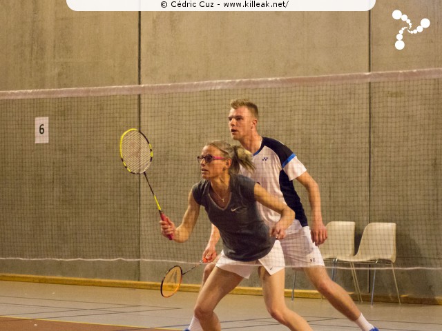 27e Tournoi International de Badminton d'Annecy - les sam. 20, dim. 21 et lun. 22 avril 2019, salle Chatenoud, gymnases des Balmettes et Berthollet, Annecy. – « 27e Tournoi International de Badminton d'Annecy » – Tournoi International de l'ABC74, 3 tableaux sur 3 gymnases pendant 3 jours. –
