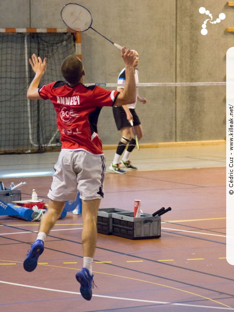 27e Tournoi International de Badminton d'Annecy - les sam. 20, dim. 21 et lun. 22 avril 2019, salle Chatenoud, gymnases des Balmettes et Berthollet, Annecy. – « 27e Tournoi International de Badminton d'Annecy » – Tournoi International de l'ABC74, 3 tableaux sur 3 gymnases pendant 3 jours. –