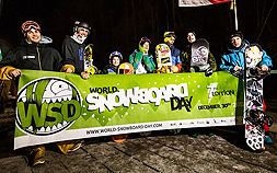 Photo du World Snowboard Day 2012 - © DR